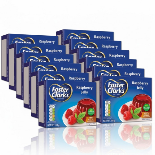 فوستر كلاركس حلوى جيلي بنكهة التوت 12*80 جم
