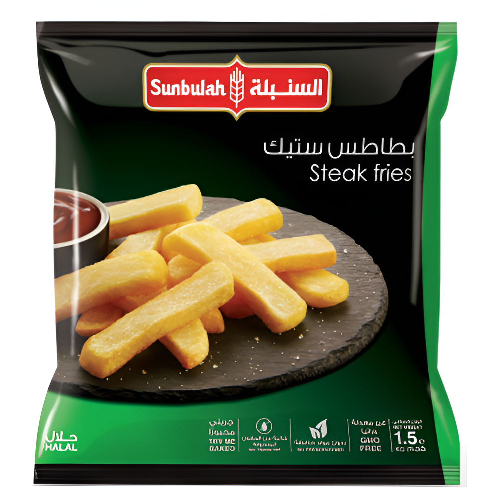 بطاطا ستيك السنبلة 1.5 كجم