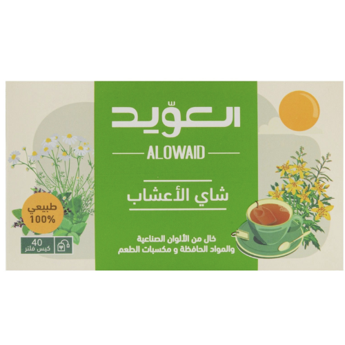 شاي العويد بالأعشاب ٤٠ كيس