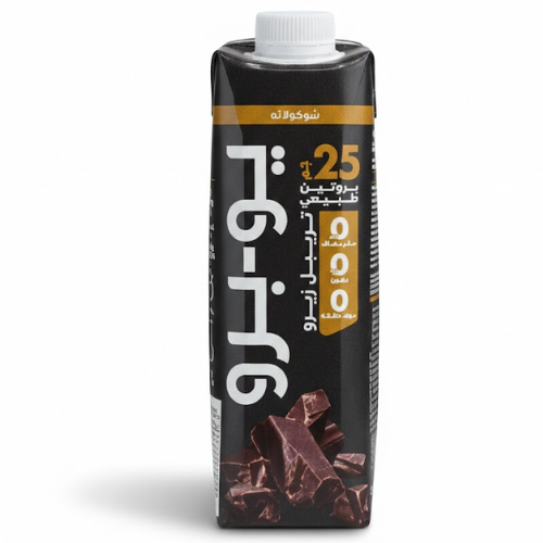 يوبرو مشروب بروتين شيك 25 جم بروتين طبيعي تريبل زيرو نكهة