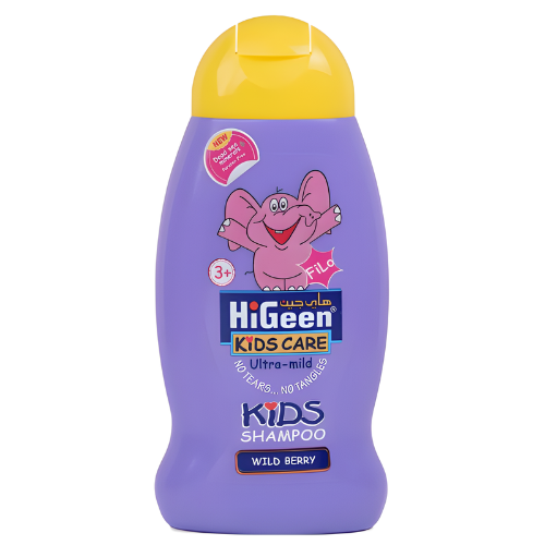 هايجين شامبو وغسول للجسم وايلد بيري فيلو 250مل