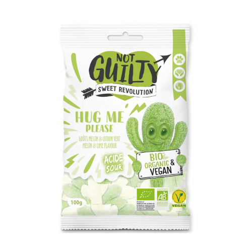 نوت جيلتي حلوى جيلي عضوية ونباتية بنكهة الشمام والليمون 100 جم