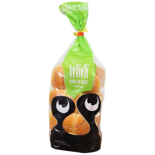 المخبز الحديث خبز بان او لايت بالحليب، 8 قطع، 320 جرام