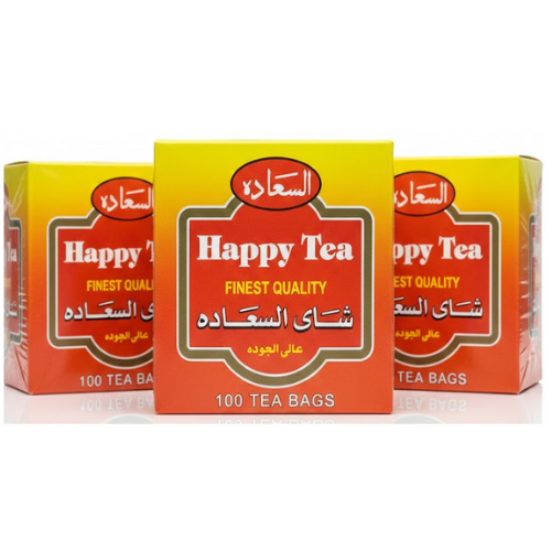 شاي السعادة أكياس عرض 3 حبة × 100 كيس