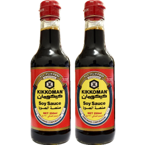صلصة الصويا كيكومان 2 × 250 مل