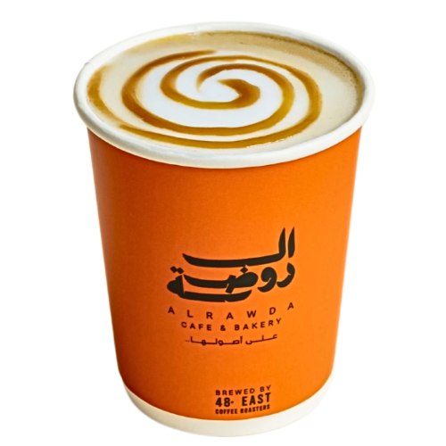 كارميل لاتية ساخن ديكاف (كبير) | Caramel Latte Decaf Hot (Big)