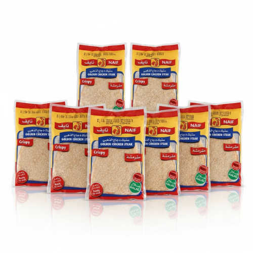 ستيك الدجاج الذهبي نايف 7*115 جرام