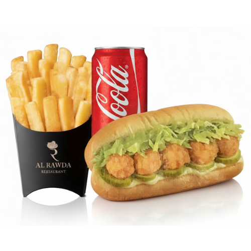 وجبة روبيان بانيه