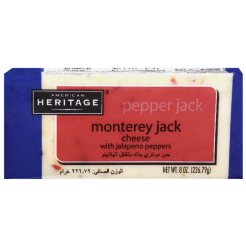جبنة مونتري جاك بالفلفل أمريكان هيريتج 227 جرام