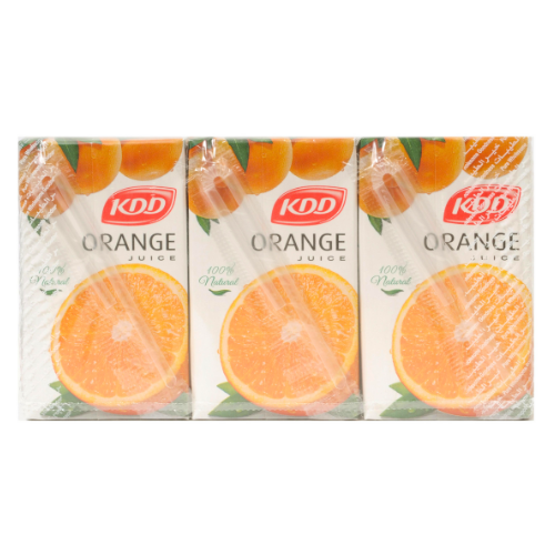 عصير برتقال كي دي دي 6 × 250 مل