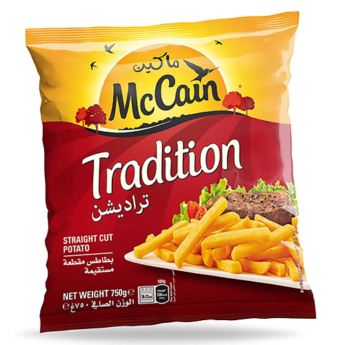 ماكين بطاطس تقليدية مستقيمة مقطعة 750 جم