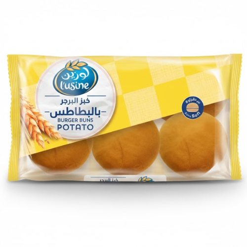 لوزين خبز برجر بطاطس 400 جرام