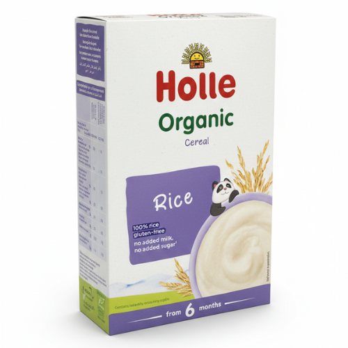 هول - عصيدة الأرز العضوية من رقائق الحبوب الكاملة 250 جم ( من عمر 6 أشهر)