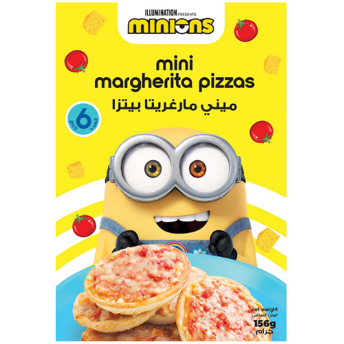 ميني مارغريتا بيتزا 156جم مينيونز