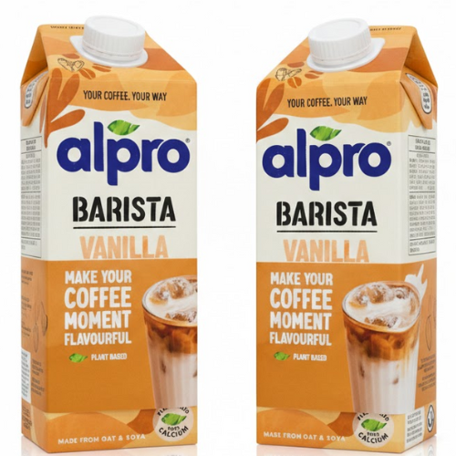 ألبرو باريستا حليب شوفان وصويا بالفانيلا 2*750 مل