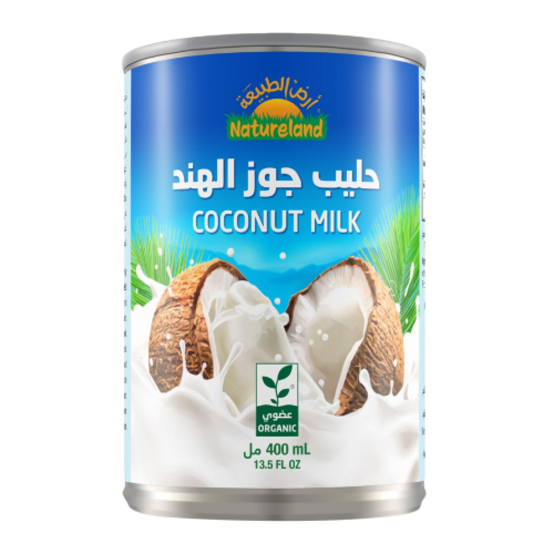 ارض الطبيعة حليب جوز الهند 400 مل