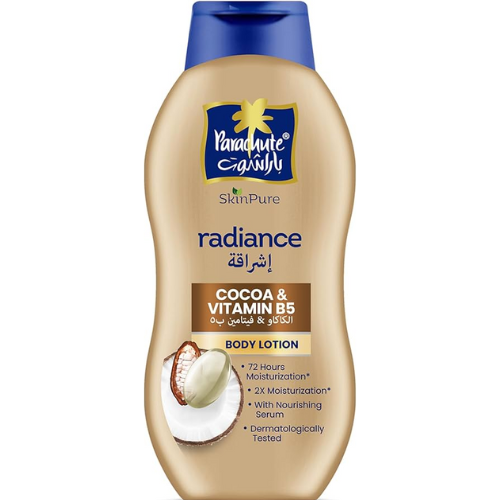 براشوت مرطب للجسم إشراقة تركيبة كاكاو وفيتامين 400 مل