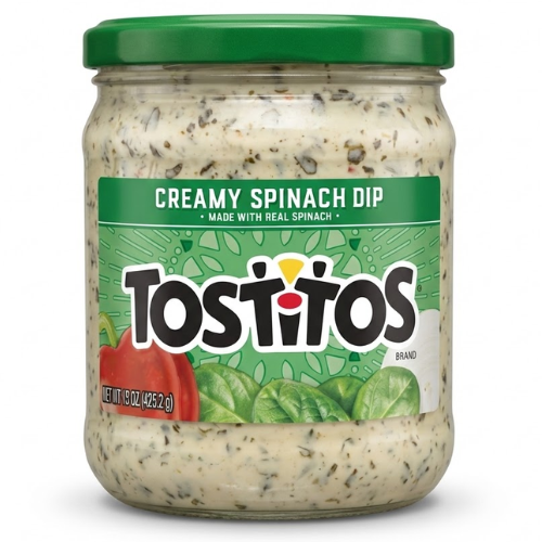 صلصة تغميس مكسيكية سبانخ 425.2جم توستيتوس