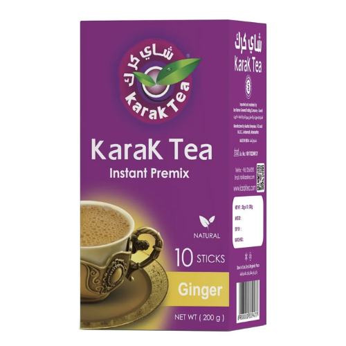 شاي كرك سريع التحضير بالزنجبيل 10 حبات 200 جم