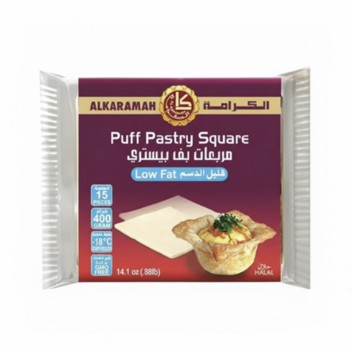 الكرامة مربعات بف باستري قليل الدسم 400 جم