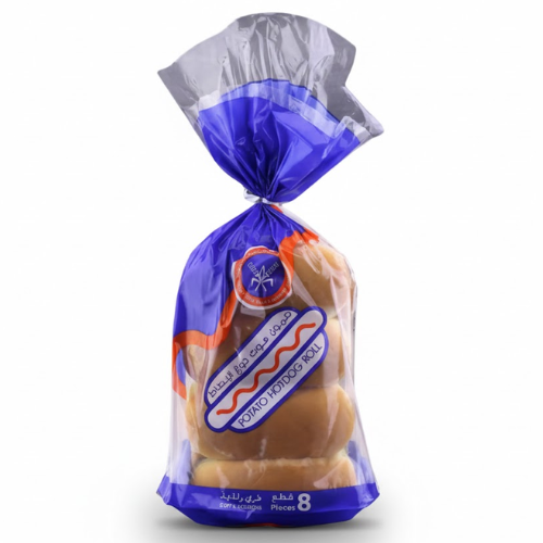 مطاحن الكويت صمون هوت دوج البطاط 8 ارغفة 400 جم