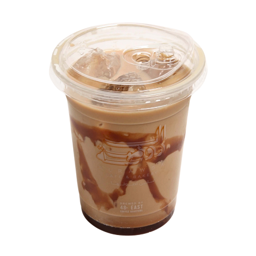 ماكياتو كراميل بارد ديكاف | Iced Caramel Macchiato Decaf
