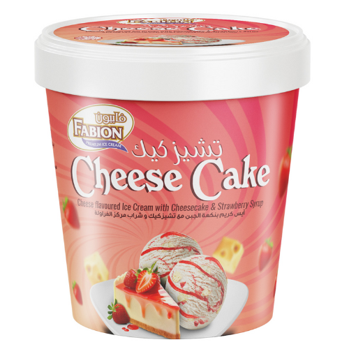 فايبون ايس كريم تشيز كيك 500 مل
