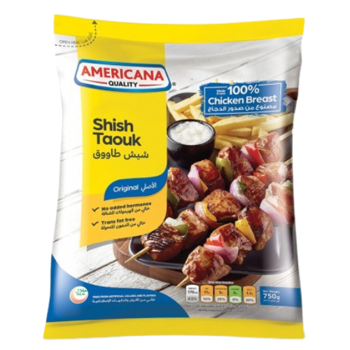 شيش طاووق كيس امريكانا 750جم