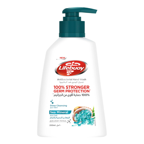 لايف بوي غسول لليدين ضد الجراثيم سي منيرال 200مل
