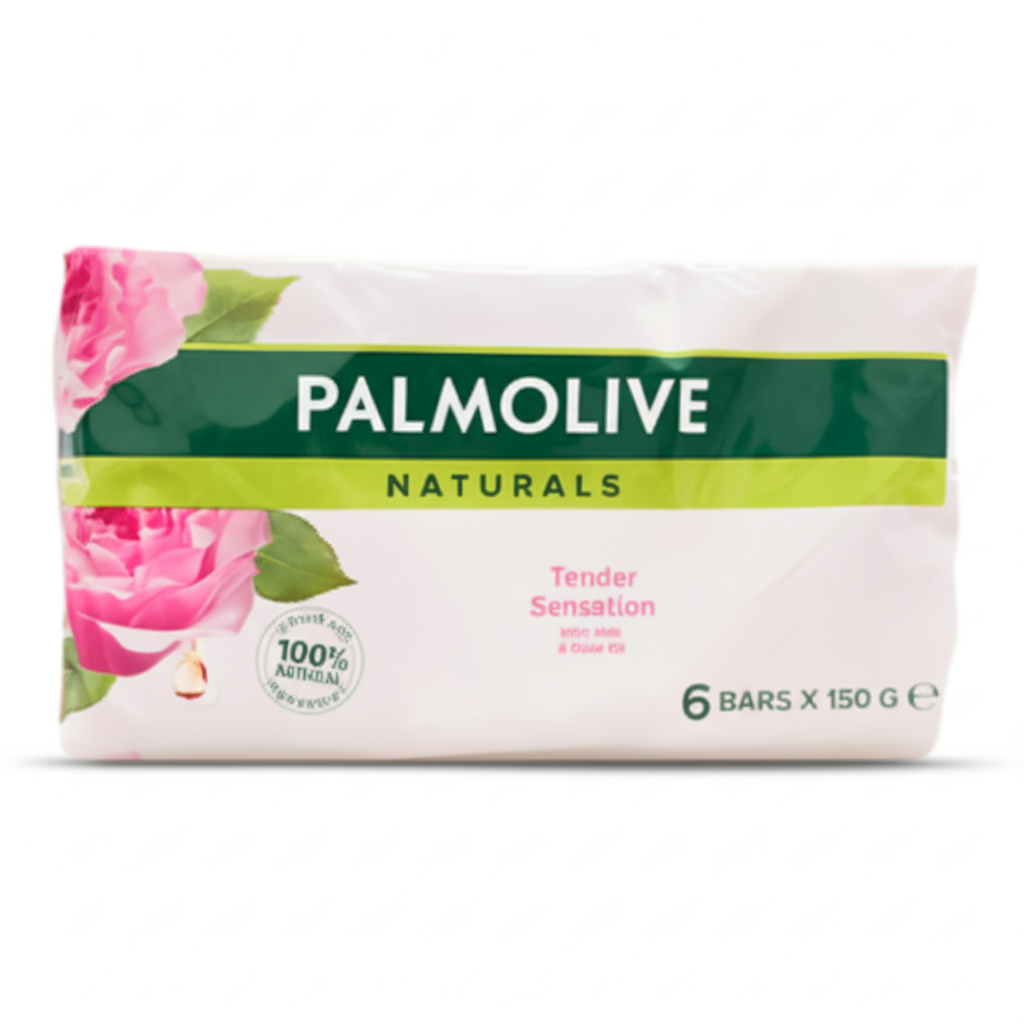 بالموليف صابون حليب وورد 6 * 150 جم