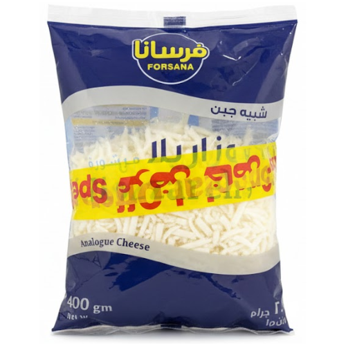 ع/2 جبنة موزاريلا مبشور 200جم فرسان